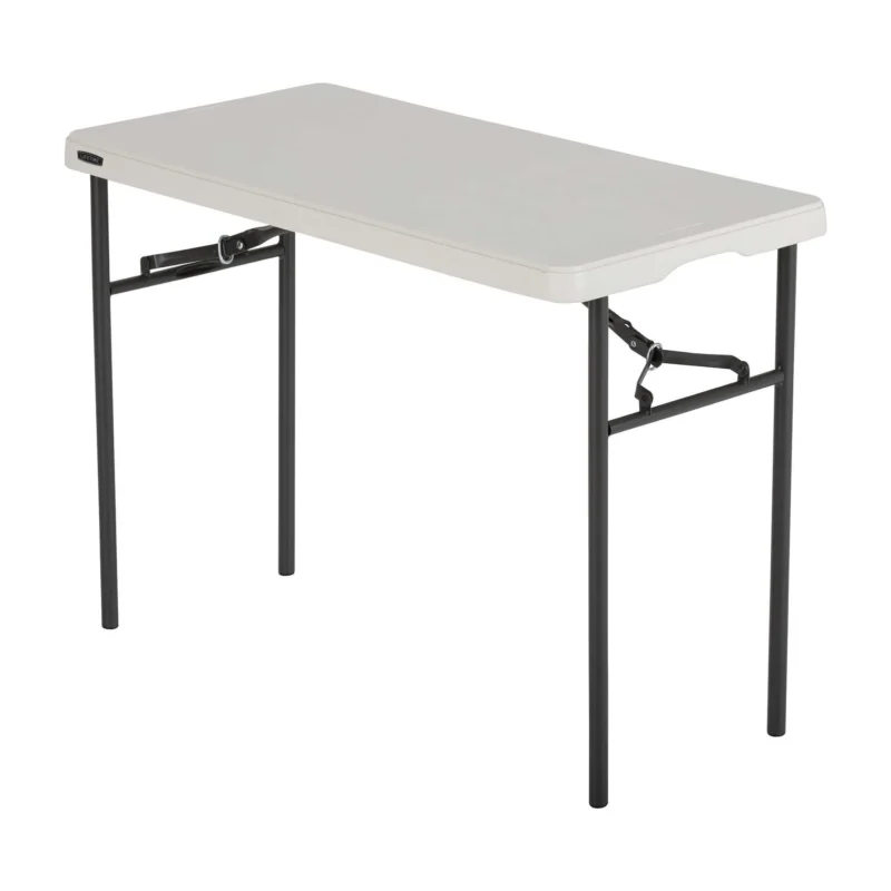 Kompakt eksamensbord 100 × 50 cm, giver optimal arbejdsplads uden at fylde for meget