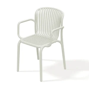 Stabelbare Brene Armstol i offwhite