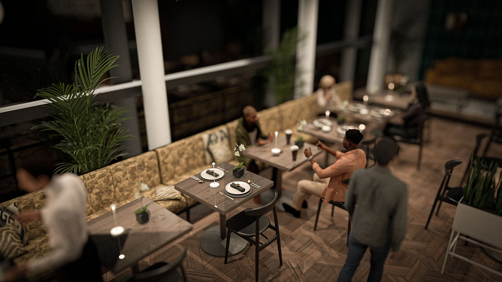 Securit® ANGELINA LED bordlampe, hvid - Billede 3