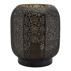 Securit® MARRAKECH LED bordlampe, sort/gylden