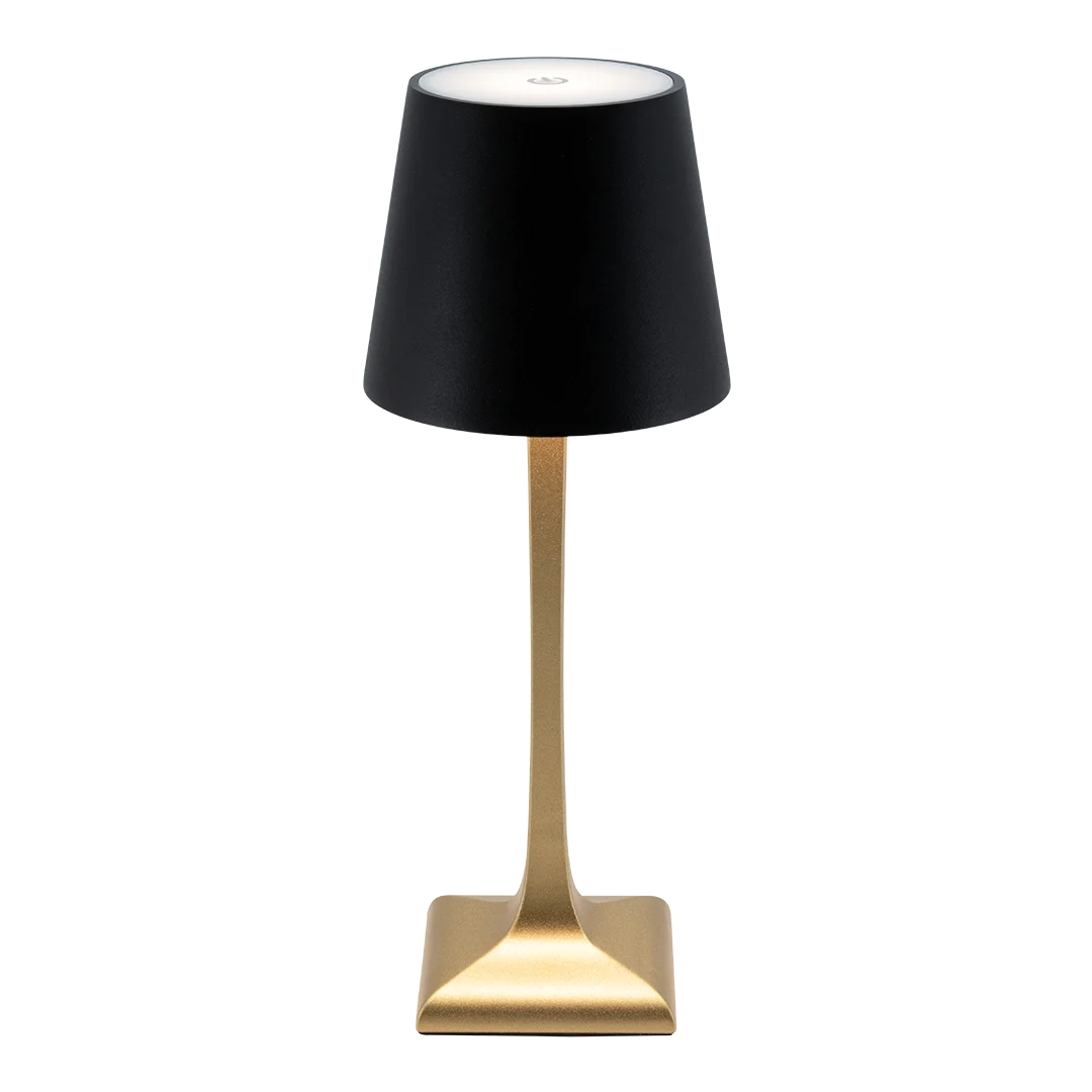 Securit® ROMA LED bordlampe, sort/guld - Billede 9