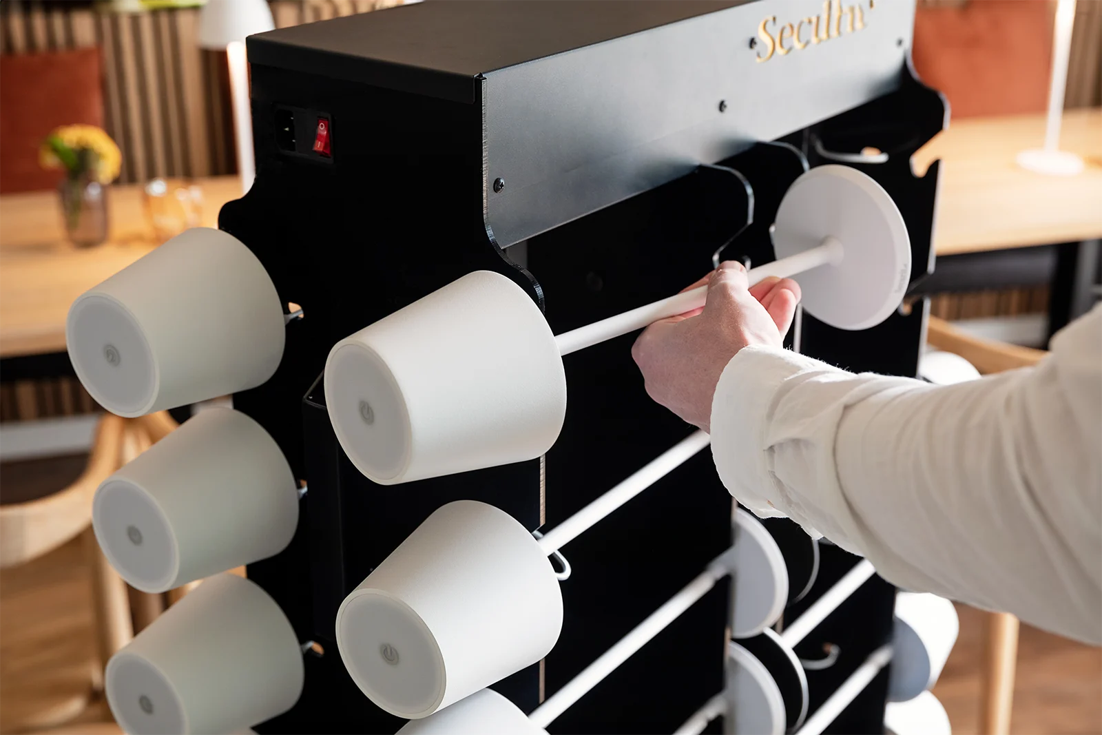 Securit® TROLLEY oplader til 36 lamper - Billede 4