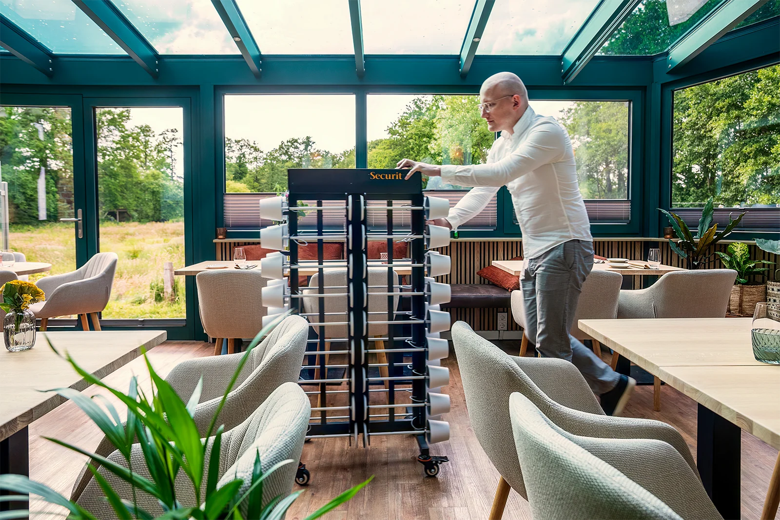 Securit® TROLLEY oplader til 36 lamper - Billede 2