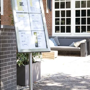 STAINLESS STEEL informationstavler