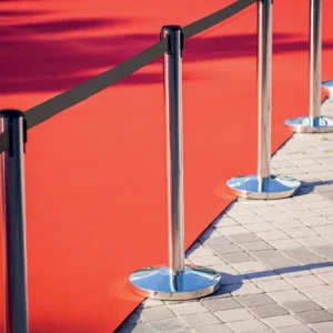 Afspærring med udtræk