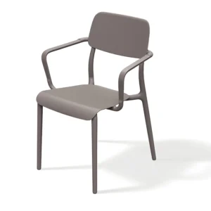 rimo armstol i støvet brun