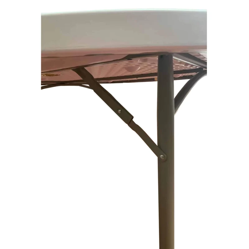 Kvalitets klapbord rund Ø 183 cm Hvid - Billede 3